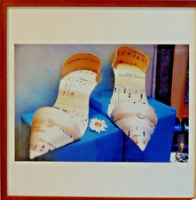 ParadiseHeels | Vintage-ArtPrint 54 qcm | A3 Passe-Partout | Echtholz Rahmen