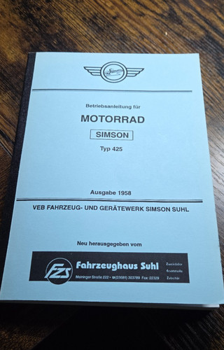 Motorrad simson awo 425 - motorrad,