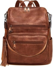 Damen-Rucksack veganem Leder