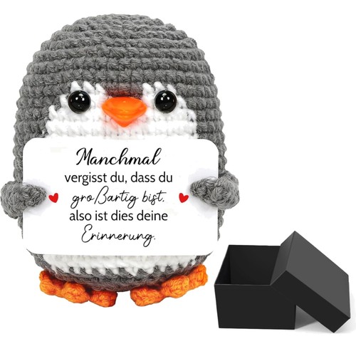Pinguin puppe frauen geschenk - pinguin,
