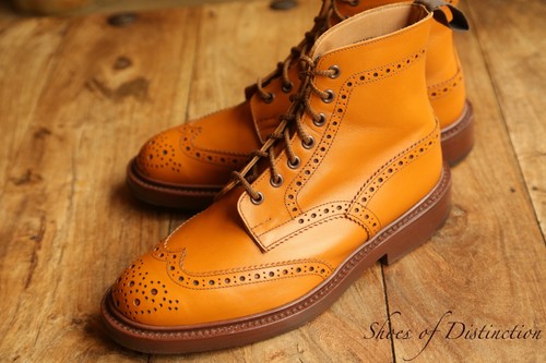 Trickers stow hellbraun leder - hellbraun,