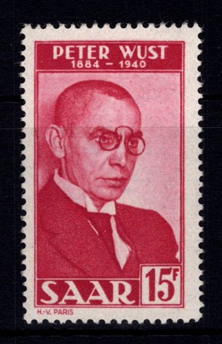Saarland 290 postfrisch dja56 - saarland,