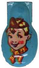 ? Altes Blechspielzeug um 1950 Klicker Knackfrosch Retro Spielzeug 4,1 x 2,3 cm