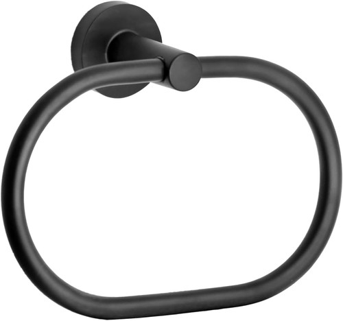 Ovaler handtuchhalter aus - ovaler,