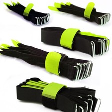 10 Klett Kabelbinder Neon