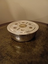 Stövchen Hochglanz versilbert