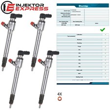 4x BK2Q9K546AG Injektor Einspritzdüse Ford Transit Peugeot Boxer Citroen Jumper