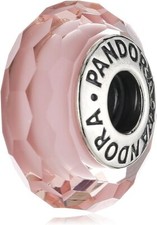 Pandora Damen-Charm 925 Sterling Silber Muranoglas rosa 791068