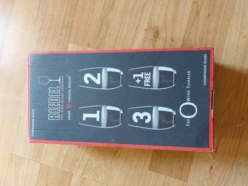 Riedel champagnerglas - "o",