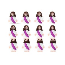 1X(12 Stück -Jesus-Statue, Osterdekoration, Jesus-Statue, Christliche Relig1144