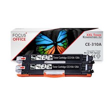2x Toner für HP Laserjet CP1025 Color CP1025NW CE310A CE311A CE312A CE313A 126A