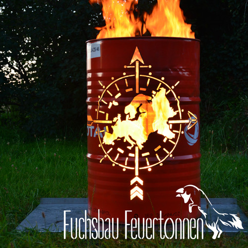 Feuertonne europakarte reise - europakarte,,
