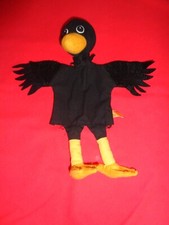 TRULLALA Handpuppe kleiner Rabe Rarität gebraucht bespielt guter Zustand