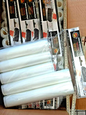 Sous Vide 12 Sets á 5 Rollen Vakuumierer-Folienschlauch 150µm 22cm + 28cm breit