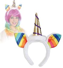 Einhorn Plüsch Haarreif