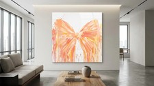 Pastelle  Schmetterling Splash