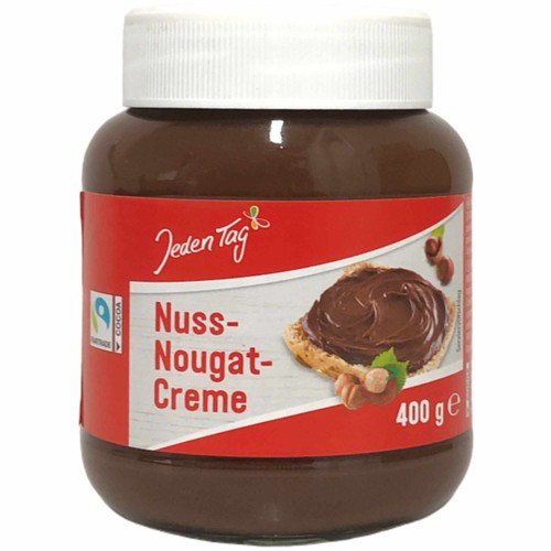 Jeden tag nuss nougat - nuss, creme