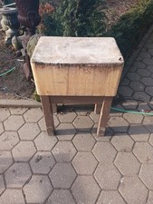 Antike Metzger-Block  Hackbank
