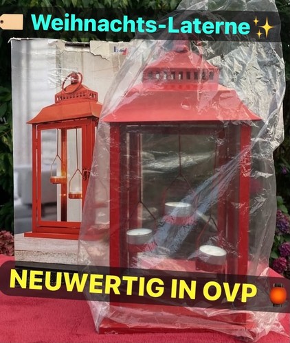 Weihnachten laterne red candle - weihnachten,