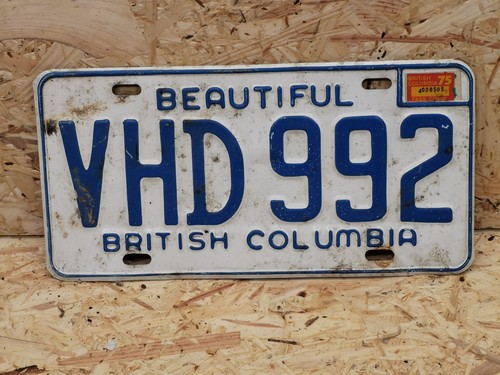 Nummernschild kanada 1975 - kanada,