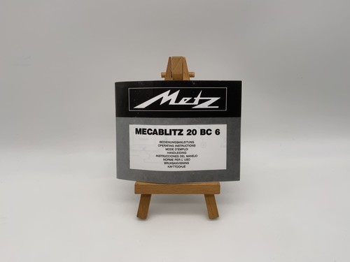 Metz mecablitz 6 - 20, bc
