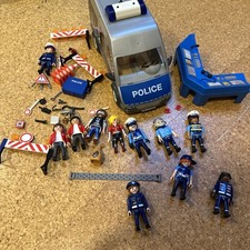 Playmobil City Action Polizei Auto Mannschaftswagen Set 9236 Mit Viel Zubehör