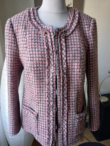 Designer bouclé jacke wolle - designer,