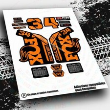 WP513   GABELAUFKLEBER FOX 34