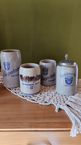 Bierkrüge bürgerbräu regen - bierkrüge,