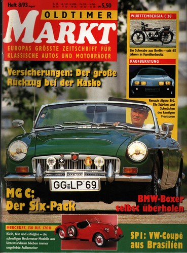Zeitschrift oldtimer markt - zeitschrift,