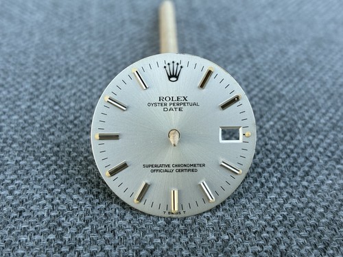 Rolex date dial silver tritium - rolex,