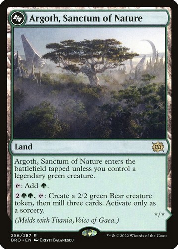 Argoth sanctum nature - of, //