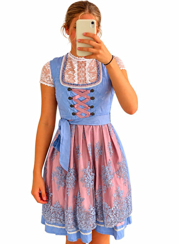 Damen dirndl trachtenkleid mit - damen,