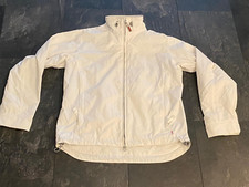 Slam Sportwear Herren Jacke Funktionsjacke Segeljacke.Farbe:Weiß,Gr.L, Nylon