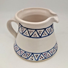 ? Vintage: MILCHKANNE Keramik, handgefertigt und -bemalt - Spanien 1990er Jahre