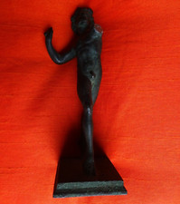 Tanzender Faun Bronze Figur