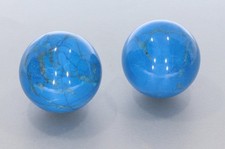  Edelstein Kugel 40mm Türkis