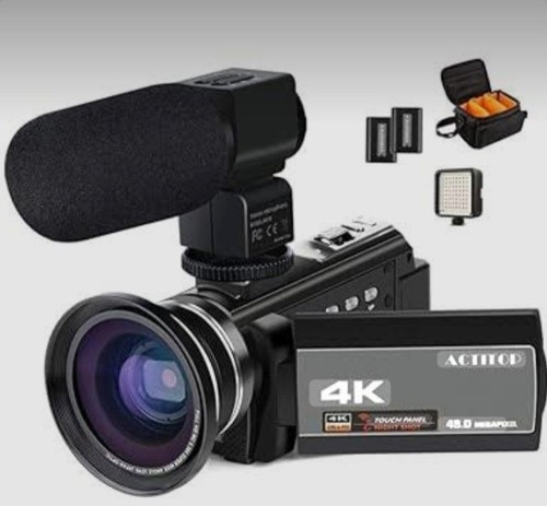 Actitop camcorder 48mp - camcorder.,