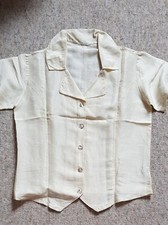 Damen Bluse kurzarm Gr S NEU