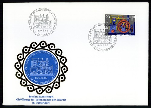 Schweiz sonderbrief 1982 - sonderbrief,