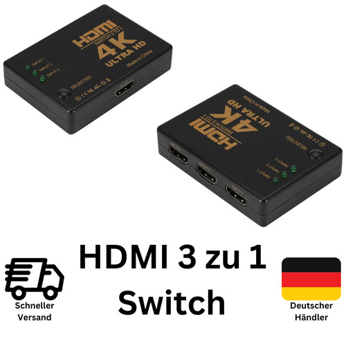 Hdmi switch splitter - 4k, kabel