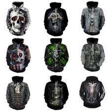 Halloween Scary Ghost Skull