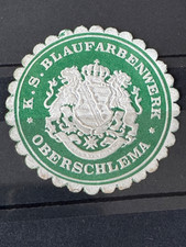 REKLAMEMARKE SIEGELMARKE K.S