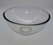 DDR große Rührschüssel Glaschüssel Komet Mixer VEB Sachsenglas