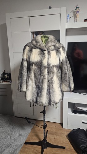 Damenjacke aus kaninchenpelz - damenjacke,