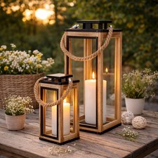 2-teiliges Laternen-Set aus