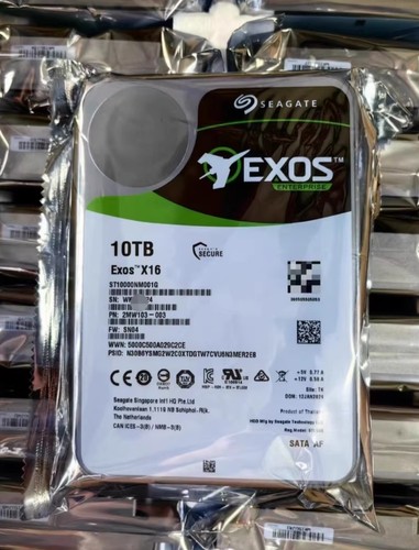 Seagate exos x16 - exos, st10000nm001g