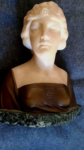 Antike jugendstil büste - antike,
