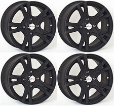 ATV Felgensatz Felgen Suzuki LTA 450 500 700 750 Kingquad GW016 schwarz