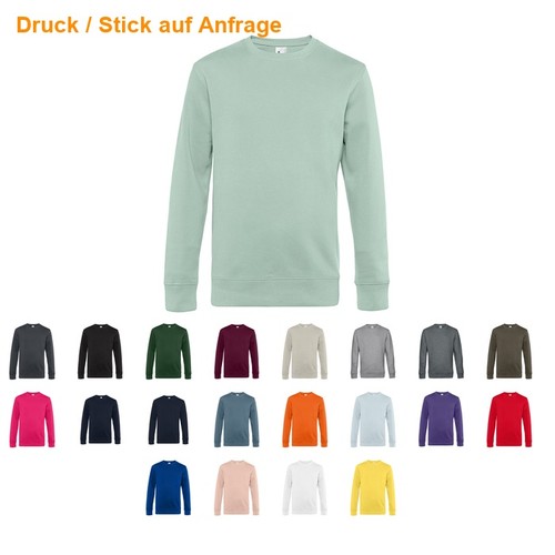 King herren pullover - king,